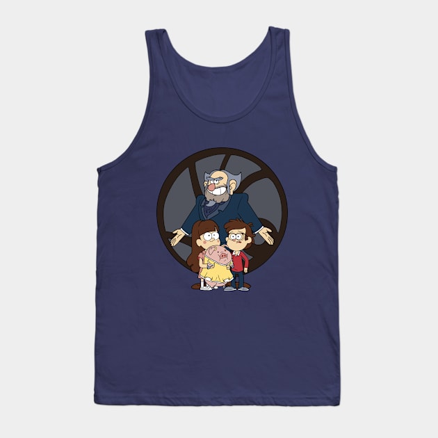 A Gravity of Unfortunate Falls Tank Top by LiBiArt